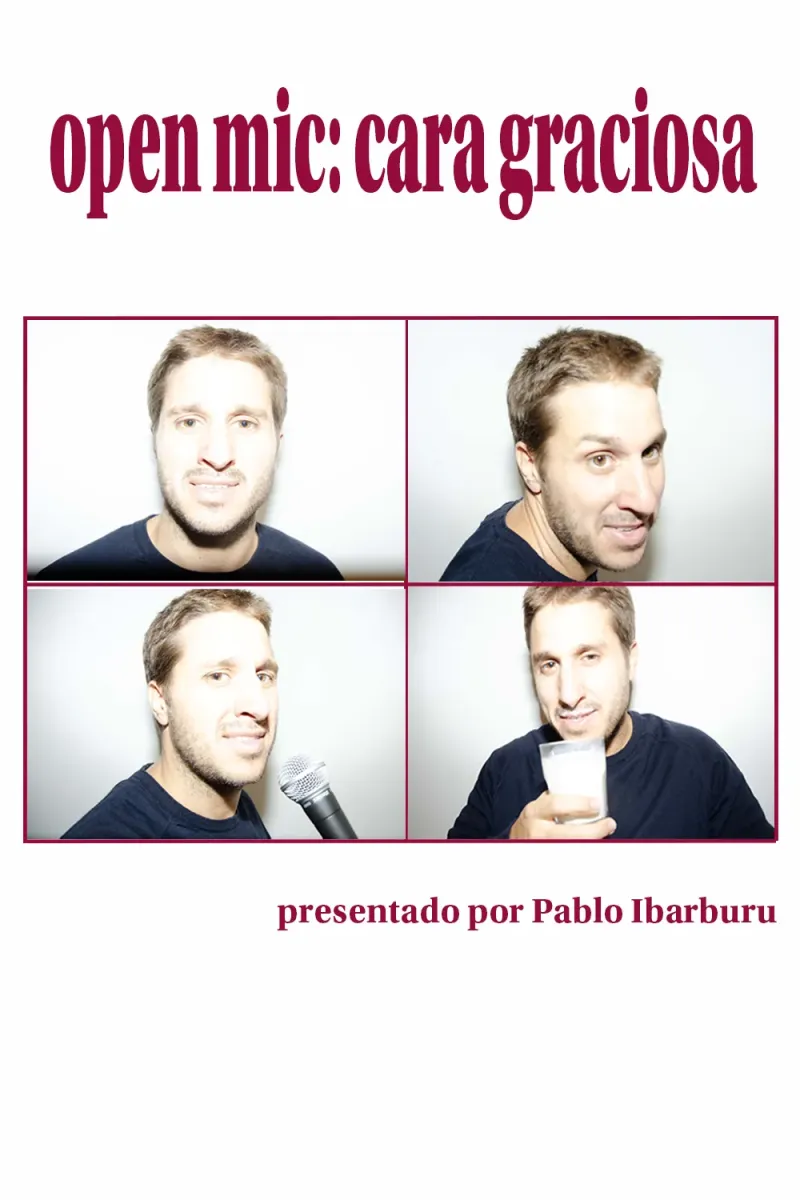 Cartel de la obra Open Mic: Cara Graciosa en Sala Komodia, Madrid