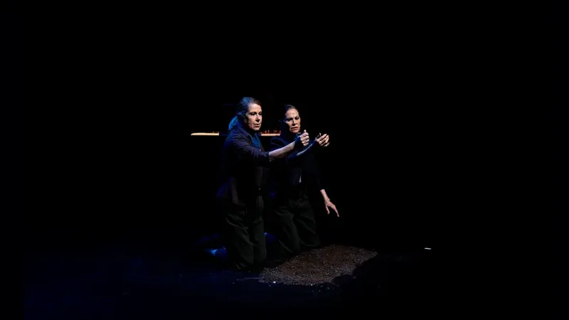Cartel de la obra El sueño de un poeta. Miguel Hernández en Teatro Fernán Gómez, Madrid